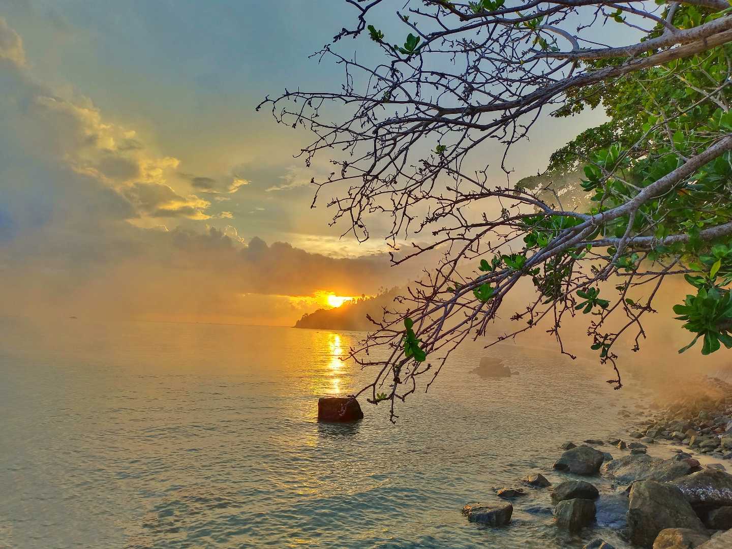 Sunset Maghos Beach