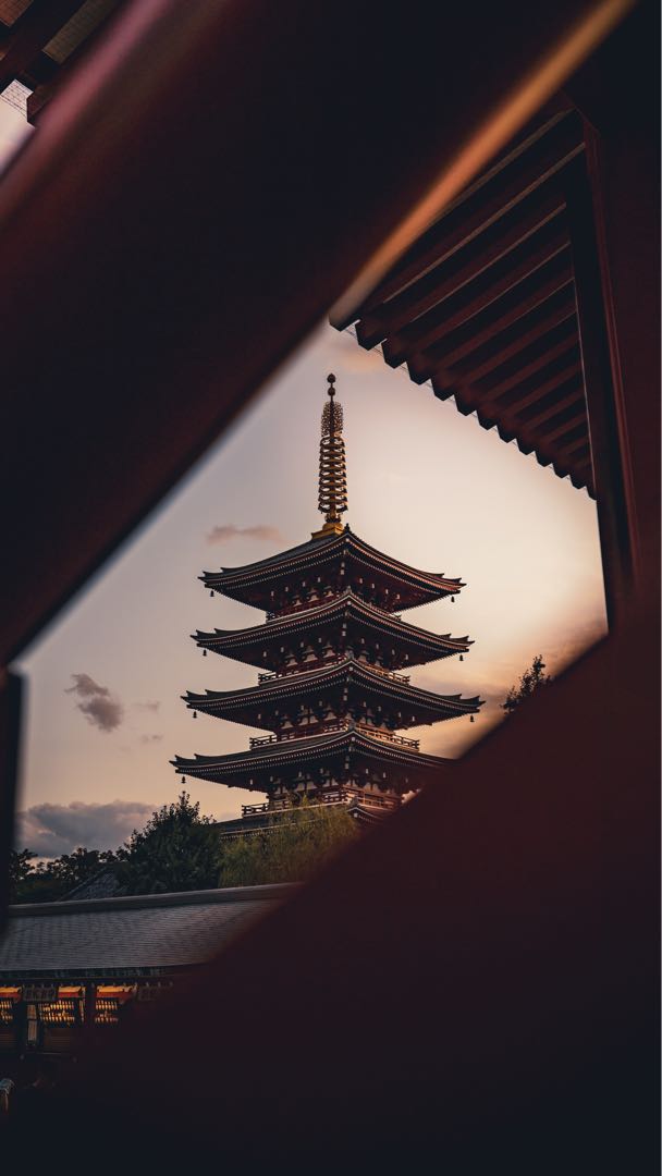 Asakusa the great temple