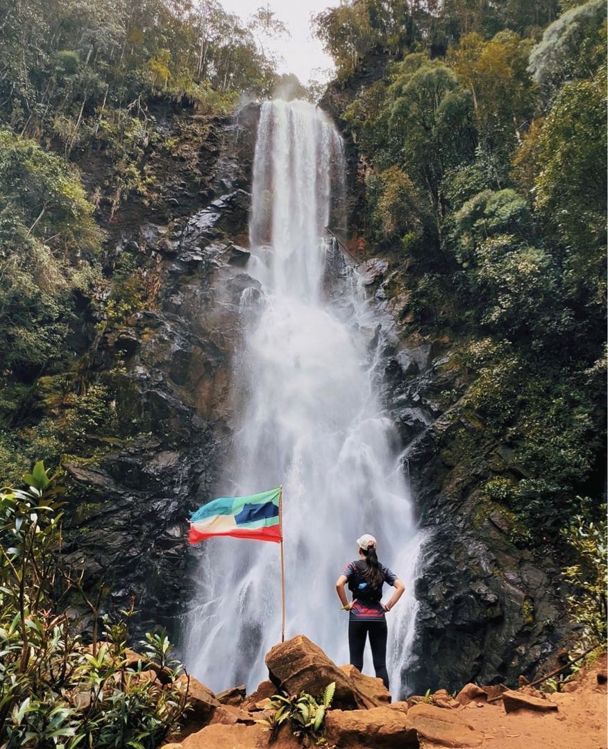 Tawai Waterfall Telupid, Sabah, Malaysia
