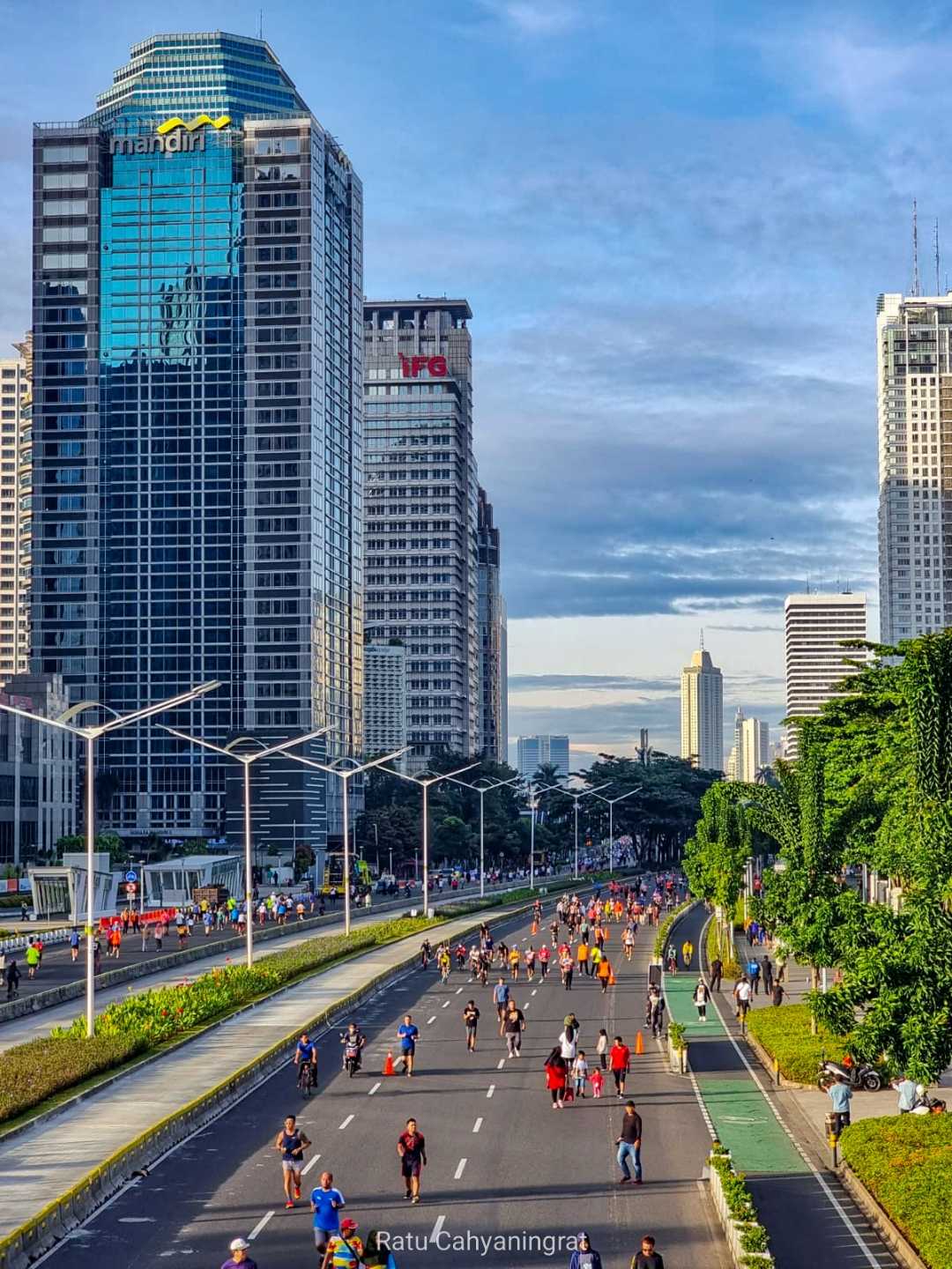 Car Free Day @Sudirman Street Jakarta