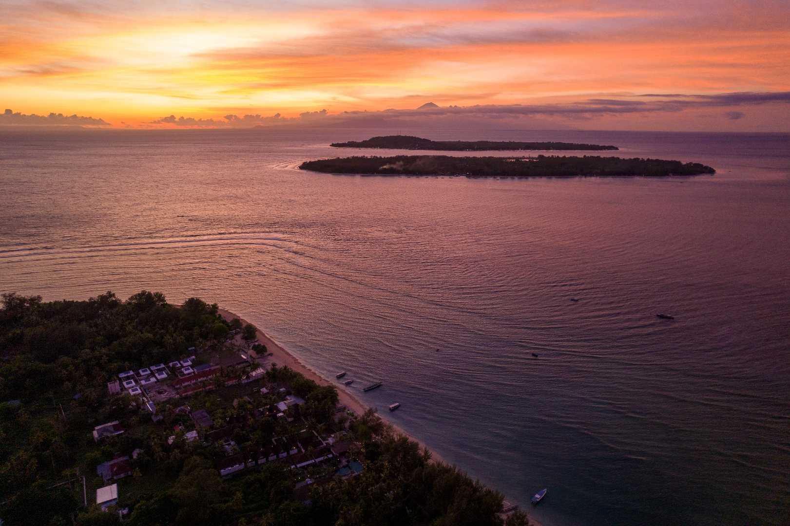 Gili Air Sunset Time