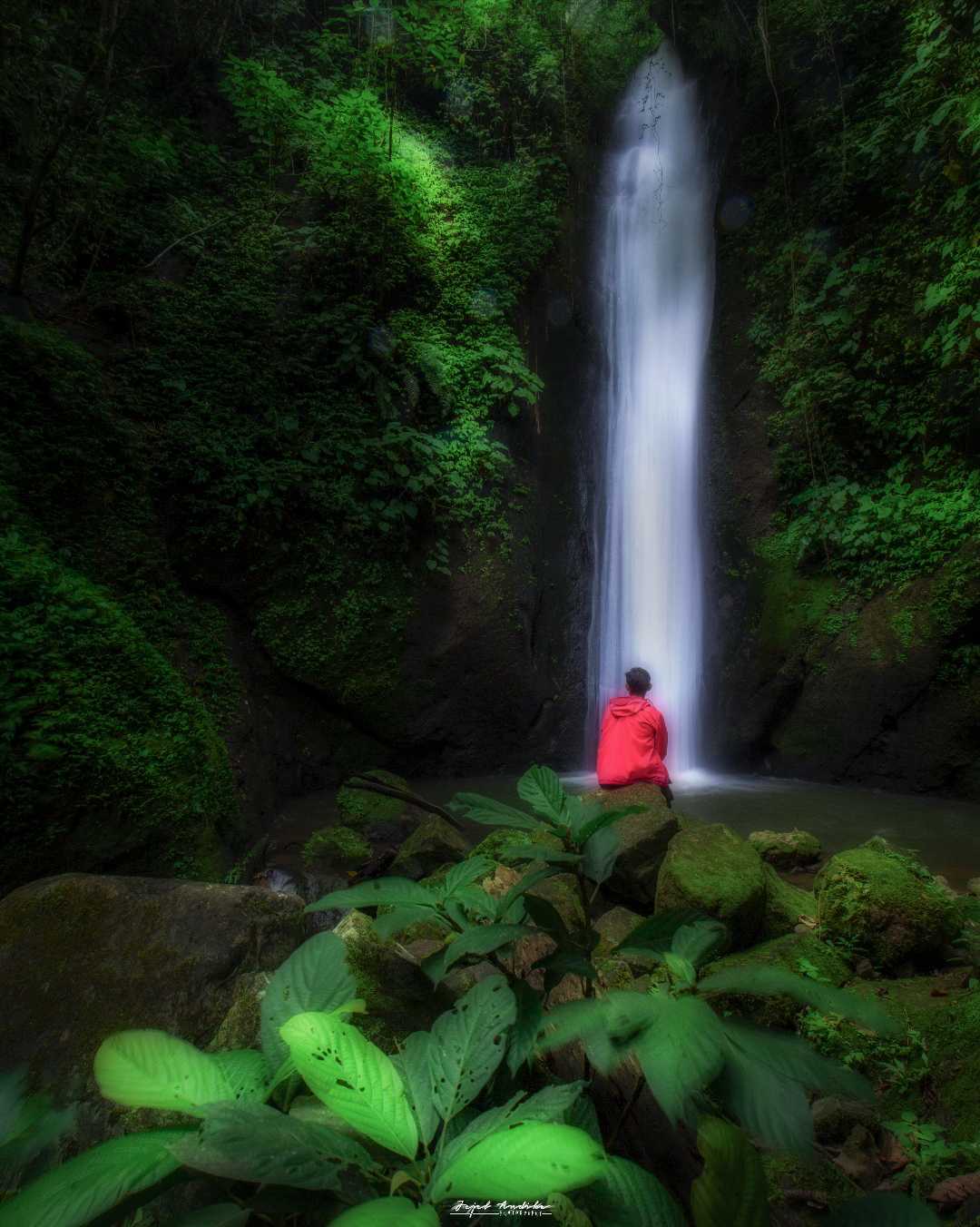 Air terjun batu kuho dusun tinggi Siulak