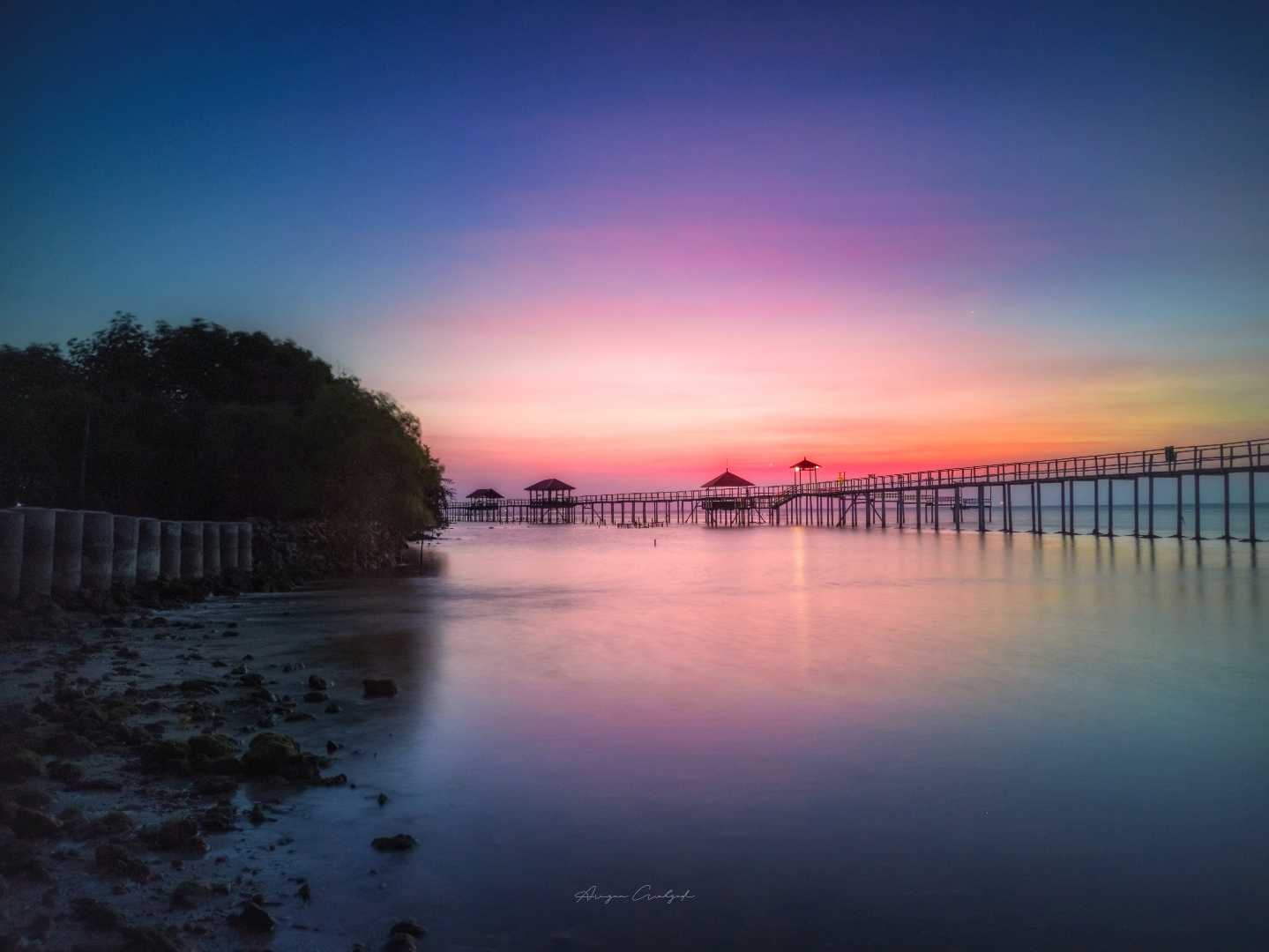 Sunset di Pantai Kutang