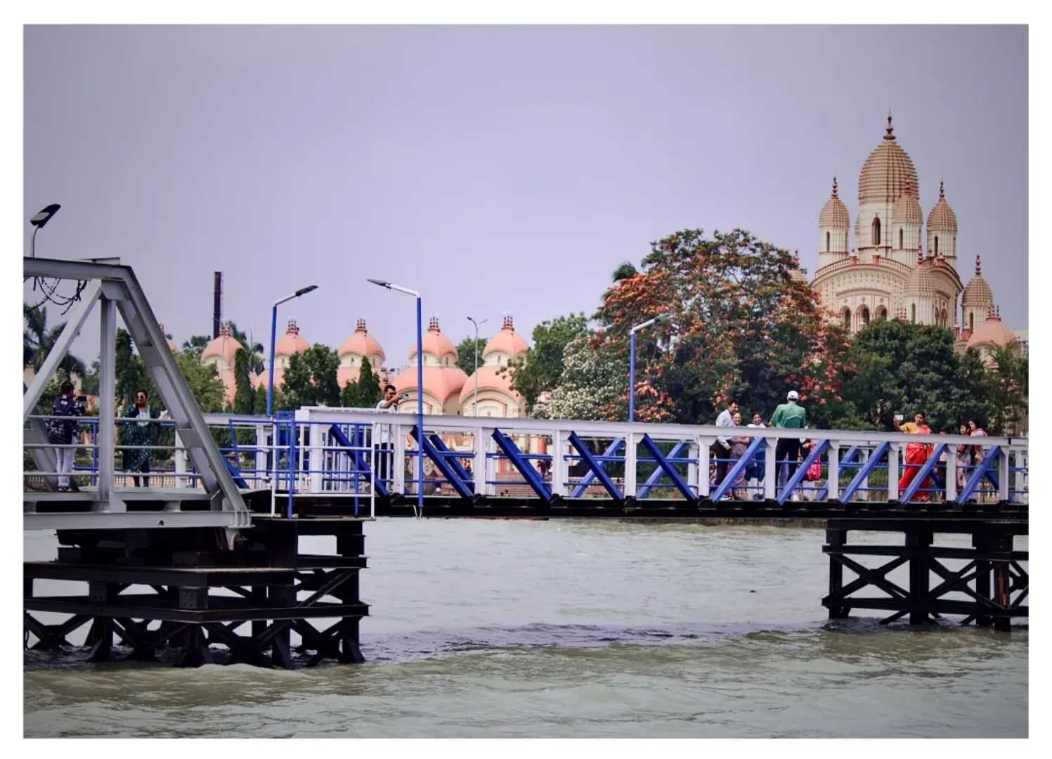 Dakshineswar Temple from a different view