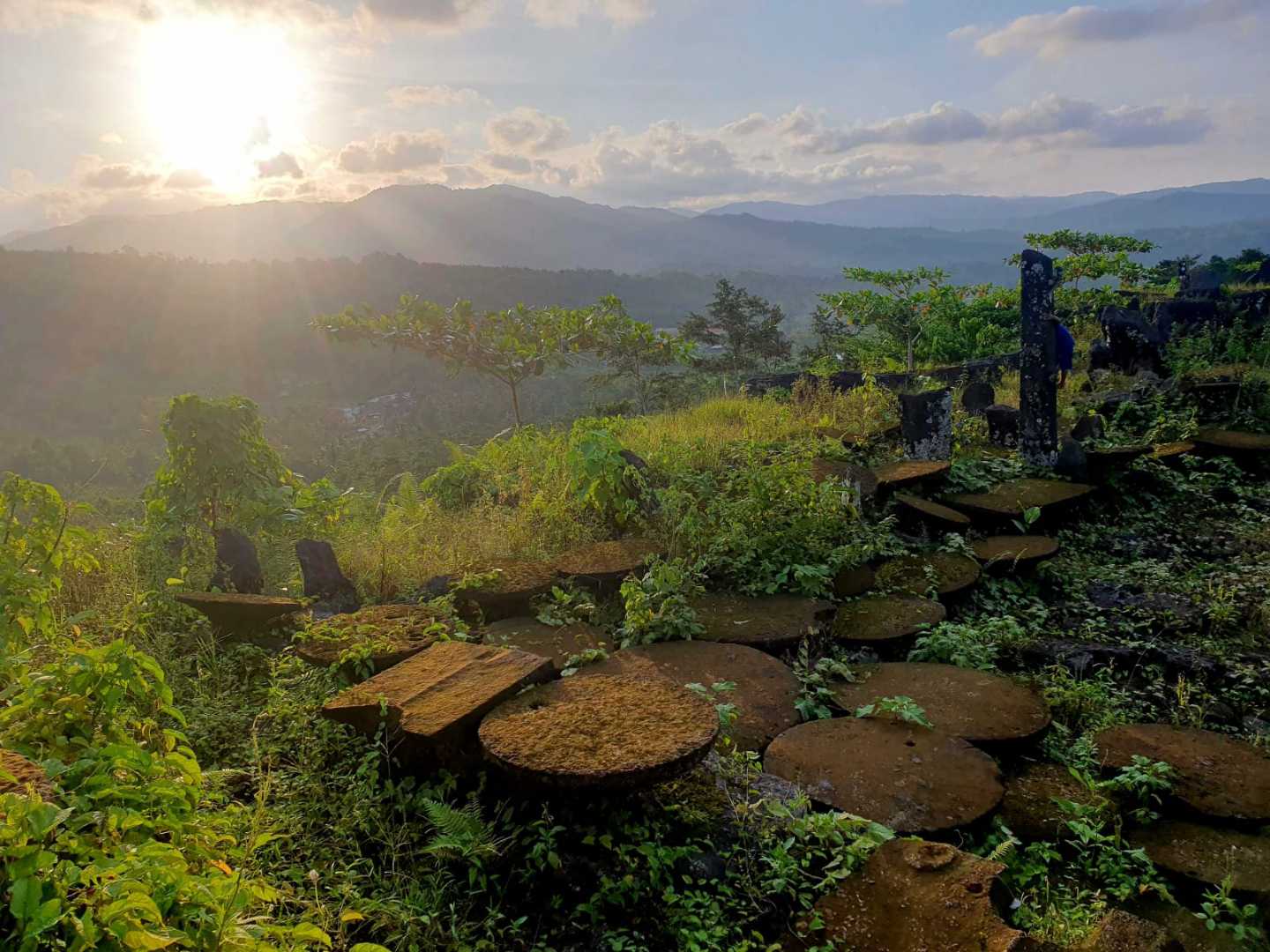 sunset in Nias island