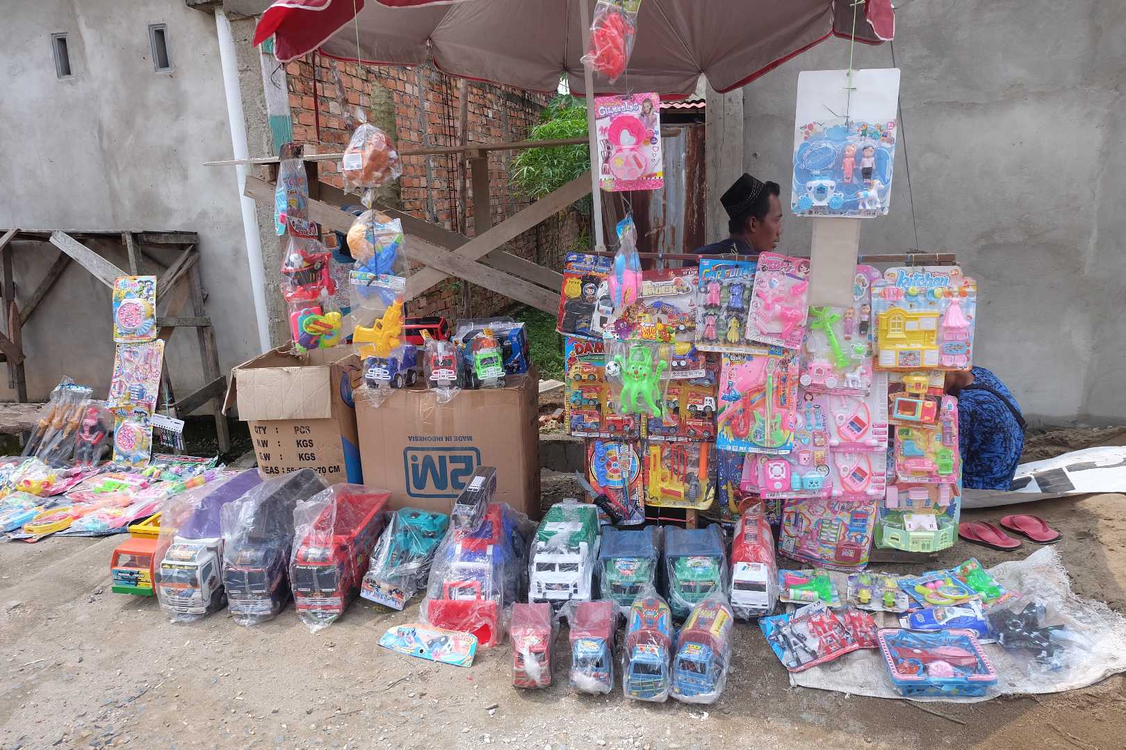 Pedagang bukan di Pasar