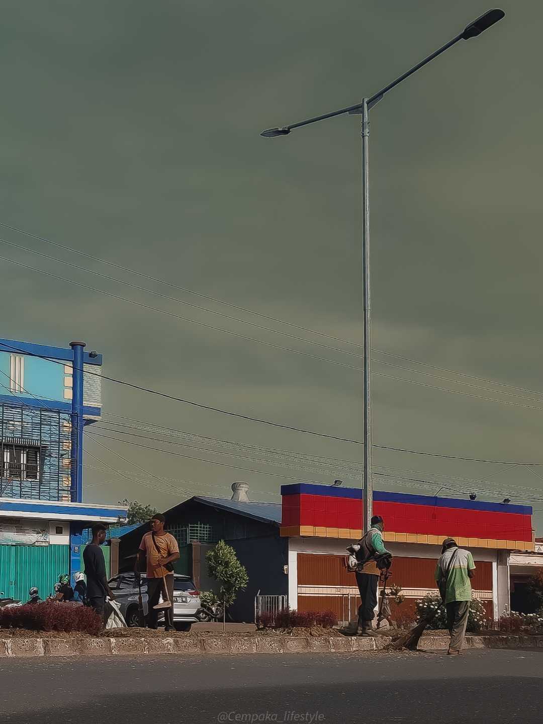 Pekerja Kebersihan Kota