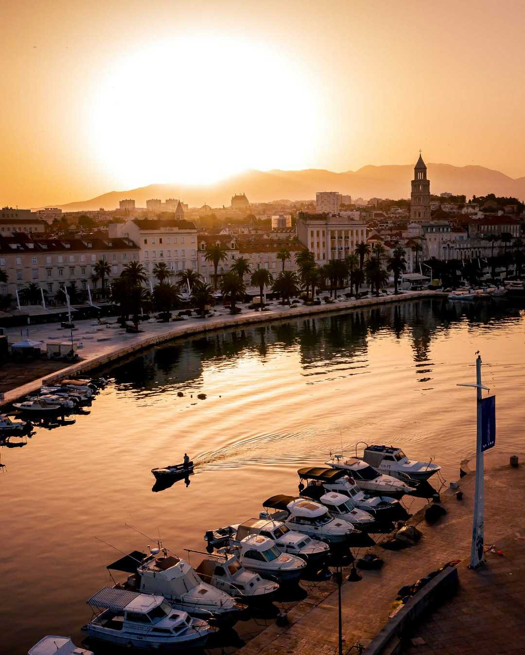 Early morning in Split