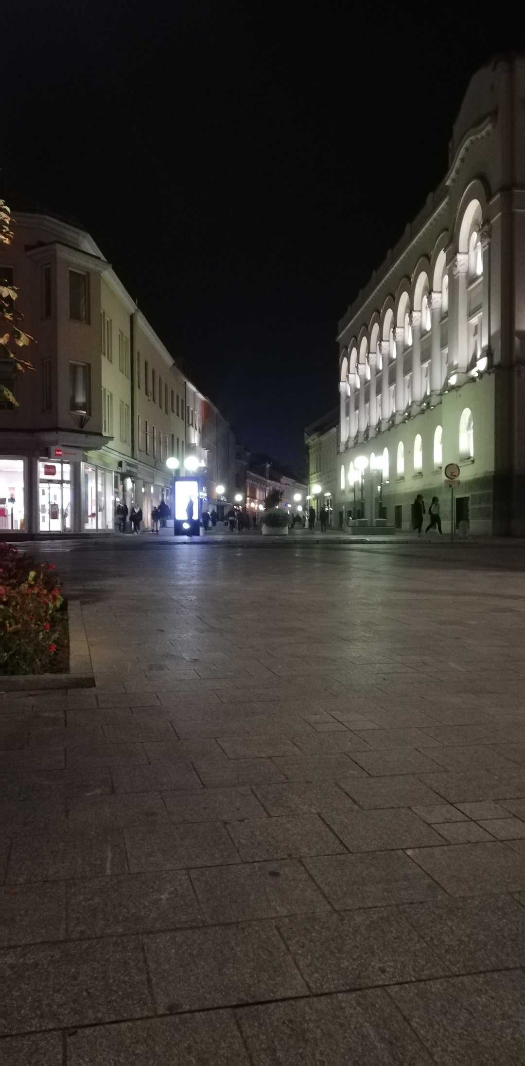 Gentleman's street at night