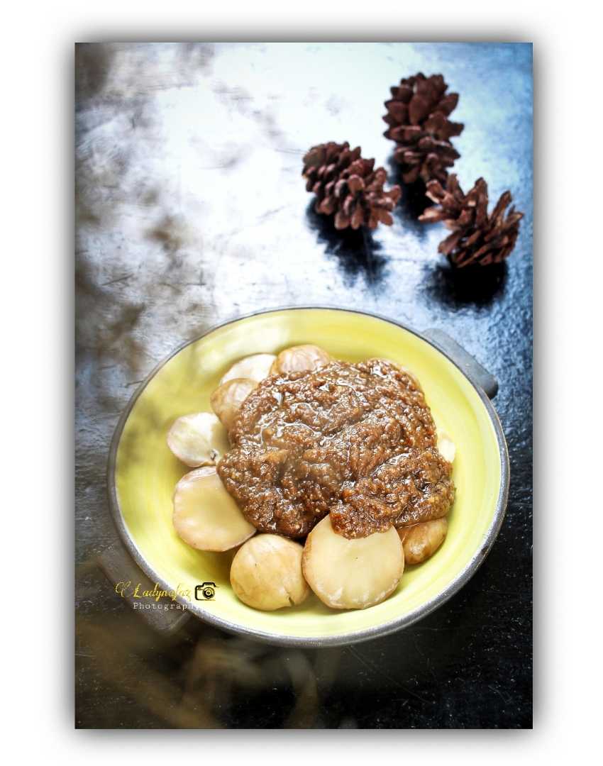 Jengkol sambal Lemak