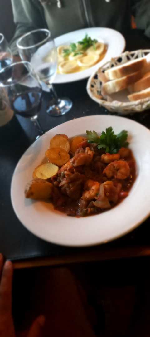 "Chupin" de mariscos y pescados
