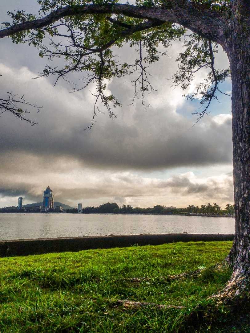 Morning view at the Lagoon