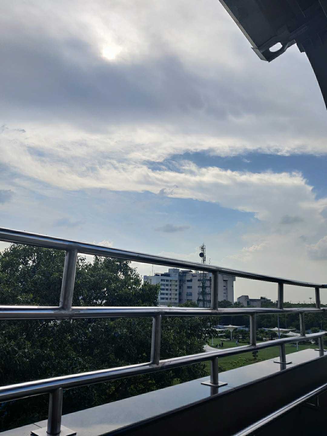 Clouds in the sky