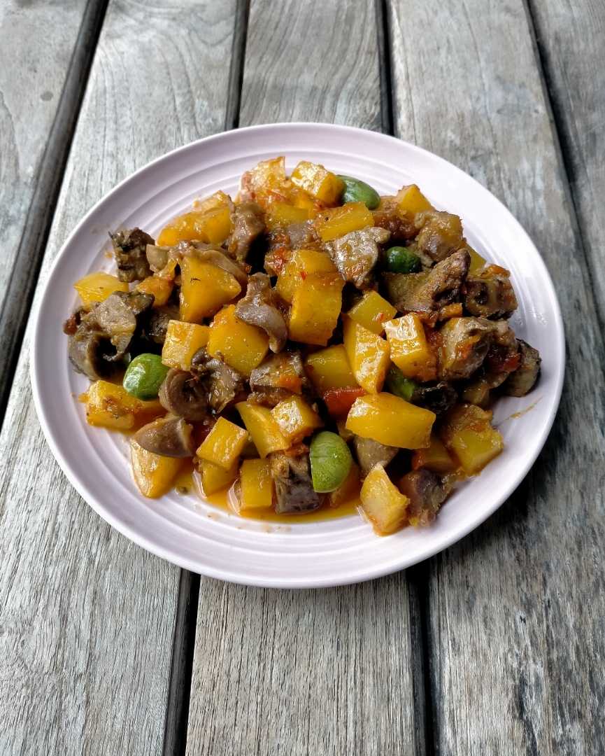 Sambel Goreng Kentang Ati Ampela