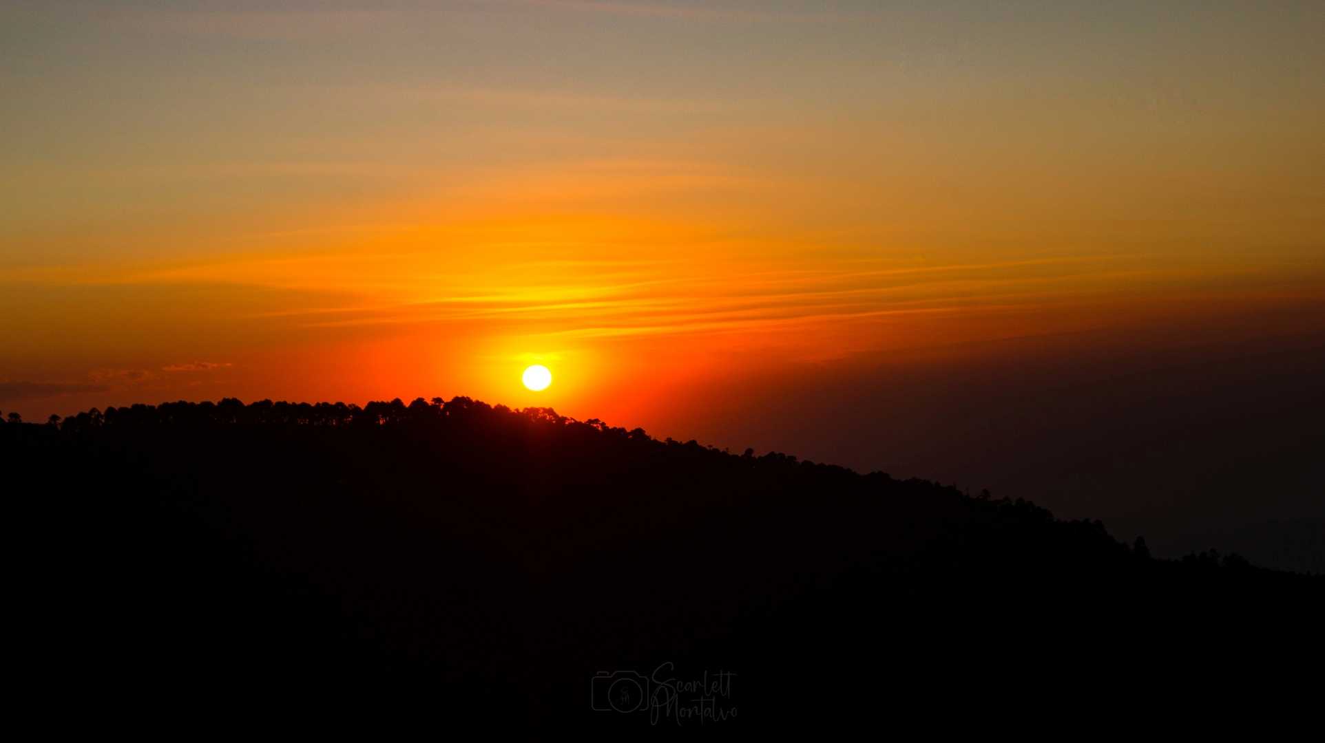 El primer atardecer del 2024