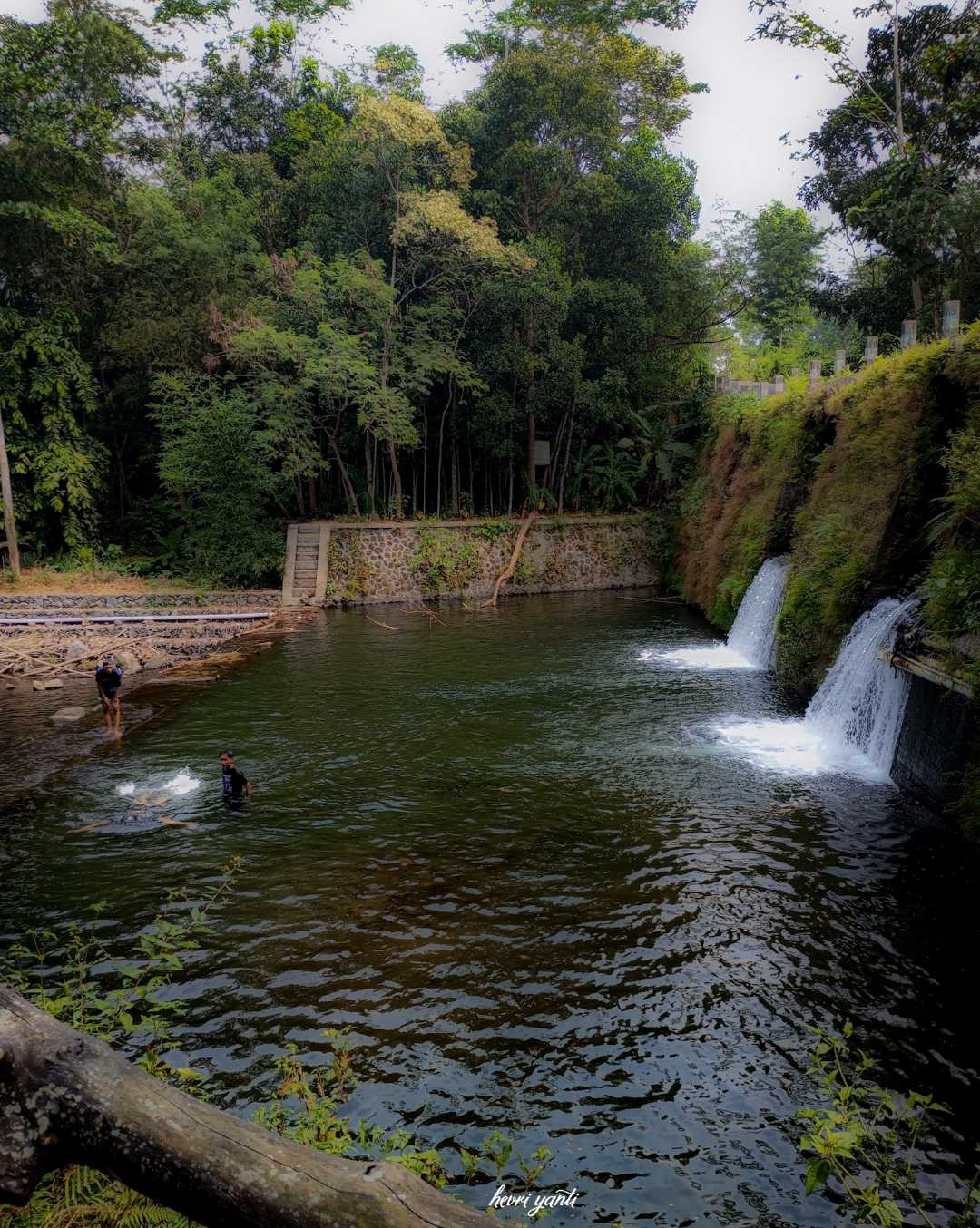 Afternoon view of Kali Kuning Kalasan, Yogya
