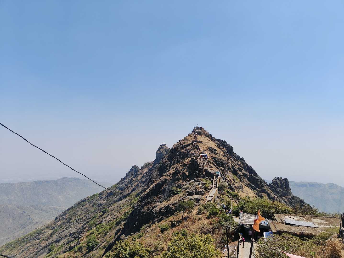 Guru Dattatreya Mandir Girnar view