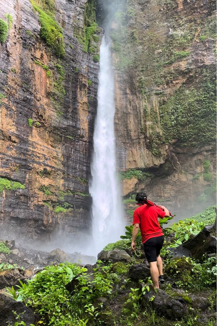 Air Terjun Kapas Biru