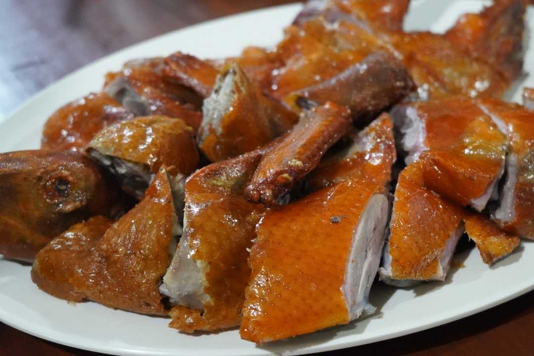 Local Roasted Peking Duck in Mojokerto