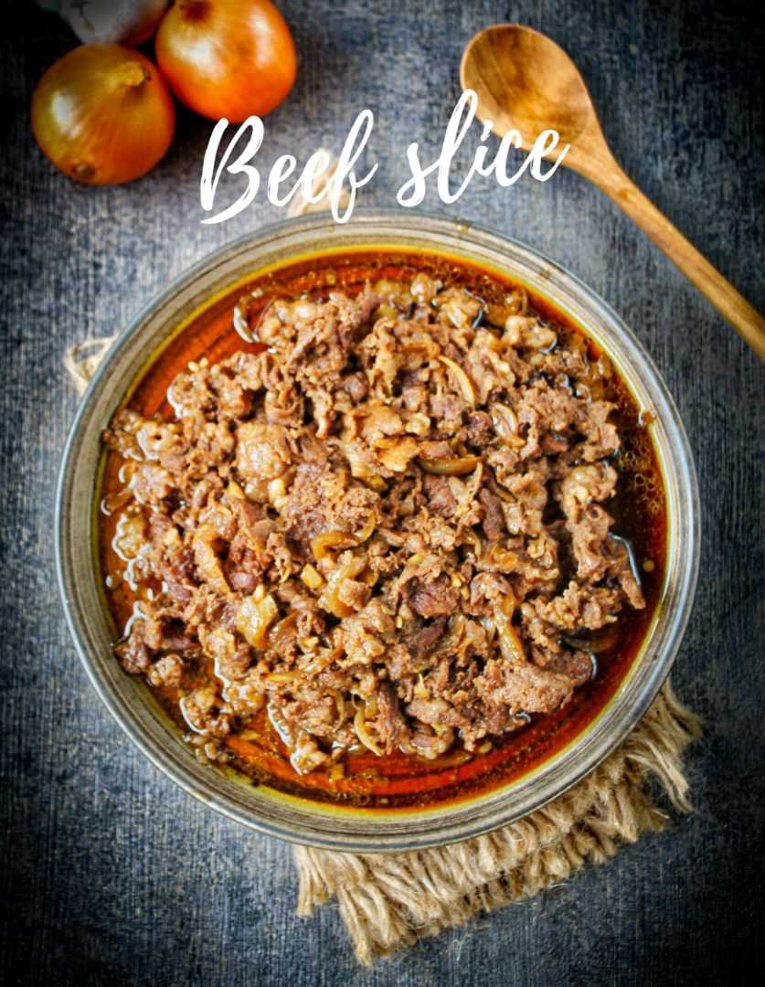 Beef slice