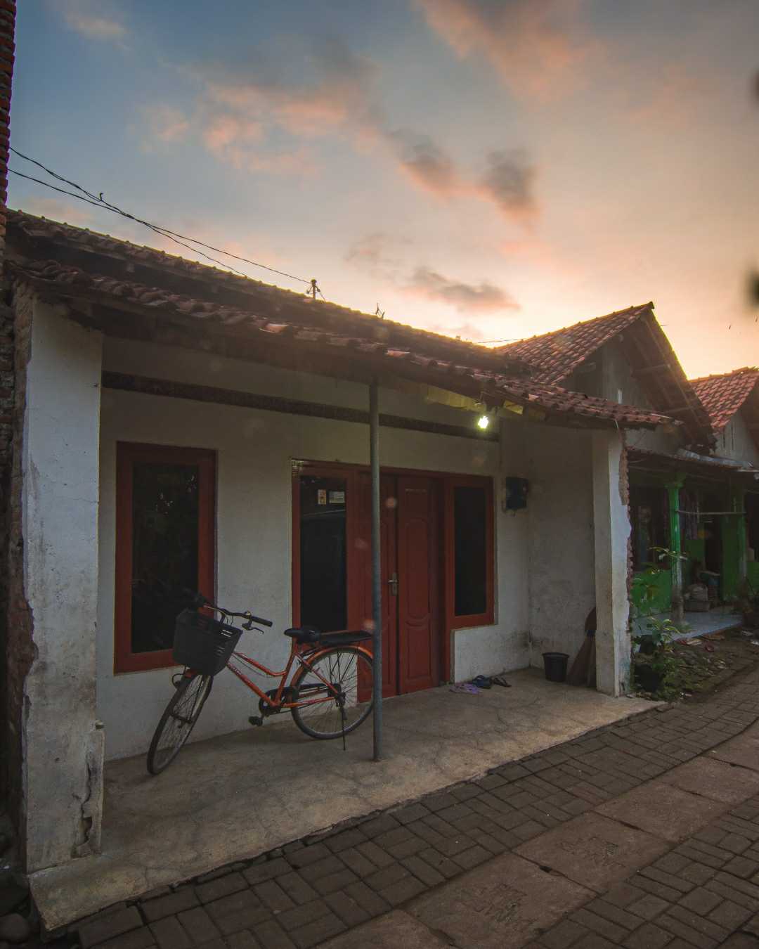 Sunrise depan rumah