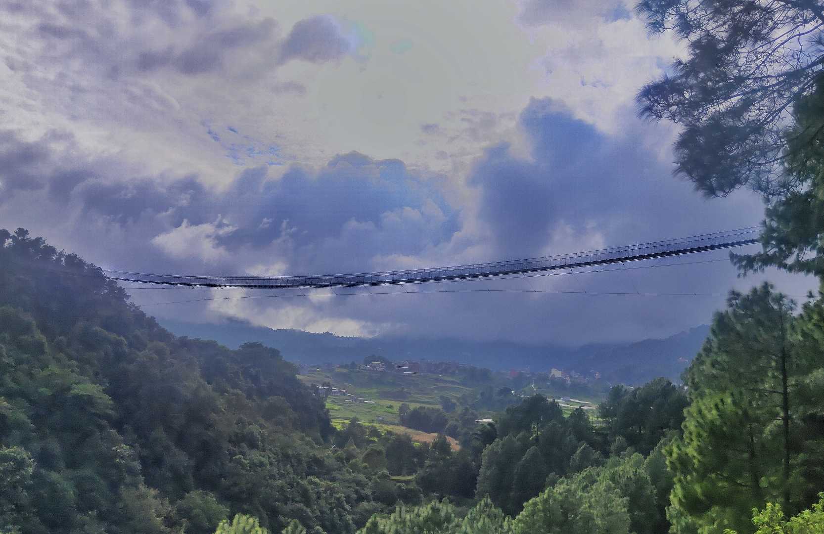 Pharping -Satikhel Suspension Bridge 