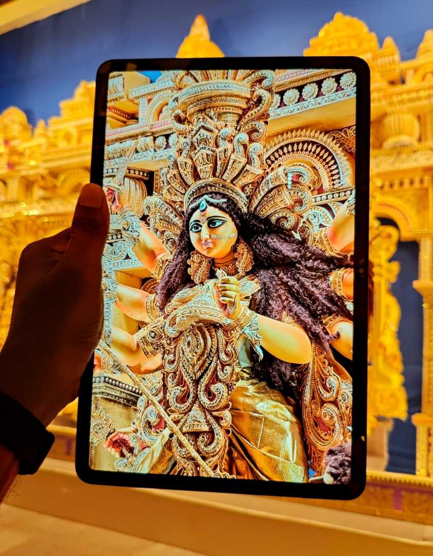 Maa Durga in Pad display