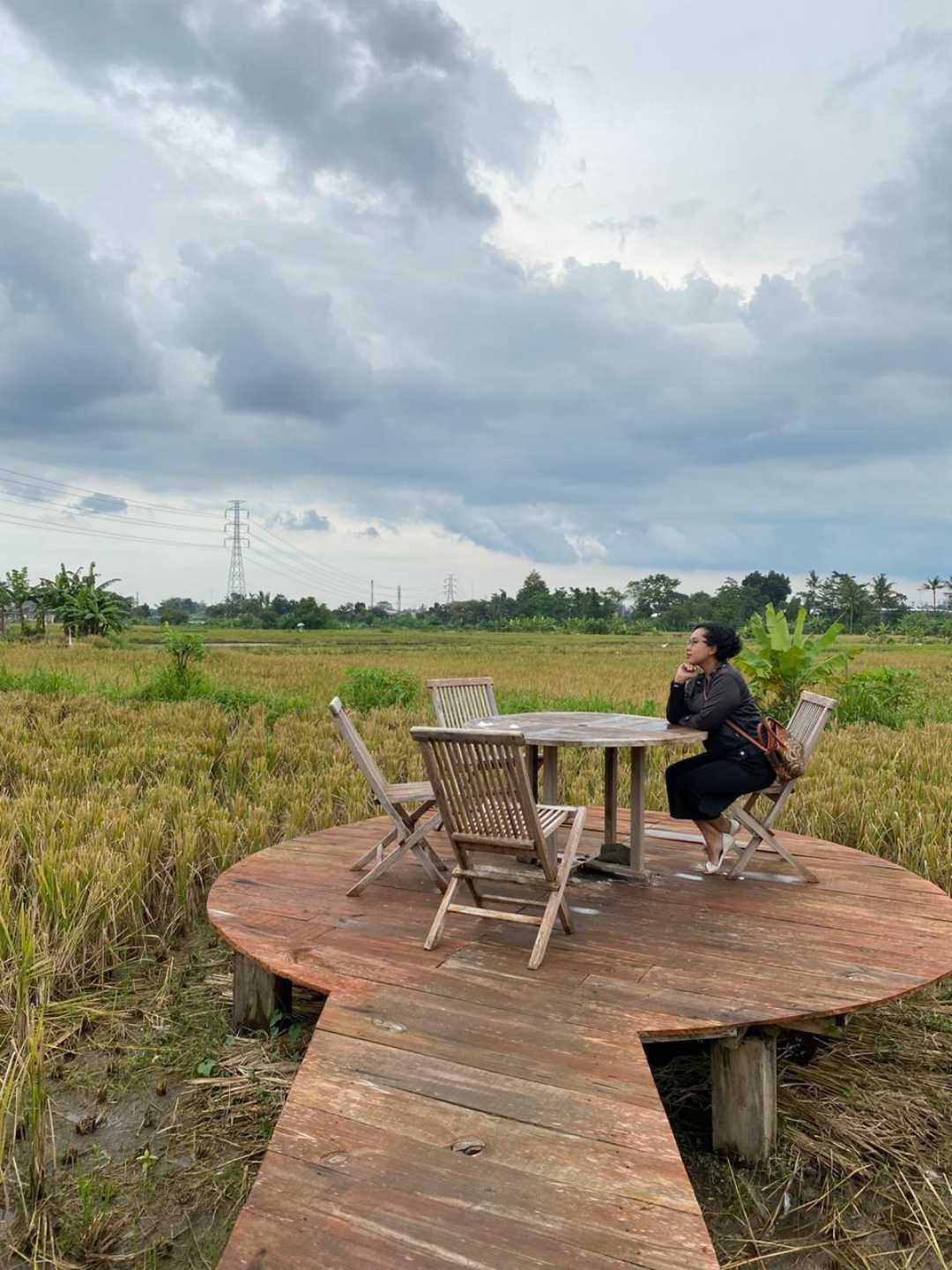 Me and paddy field
