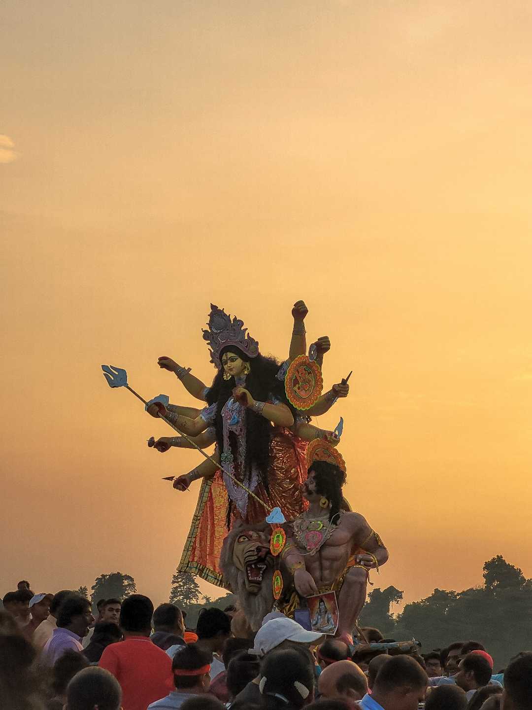 Durga Maa idols 