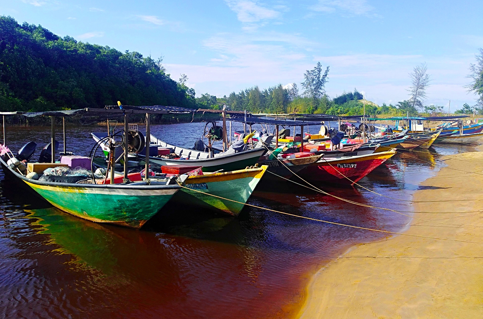 Fishermen village 