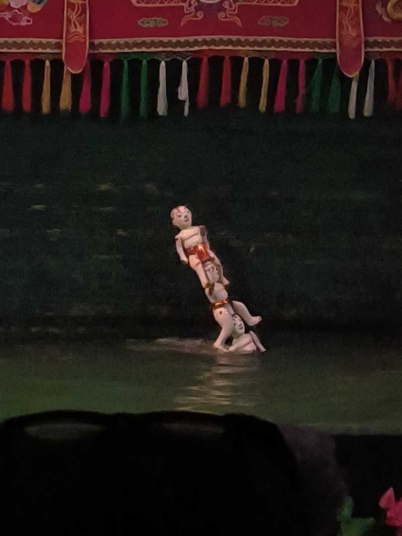 Lotus water puppet