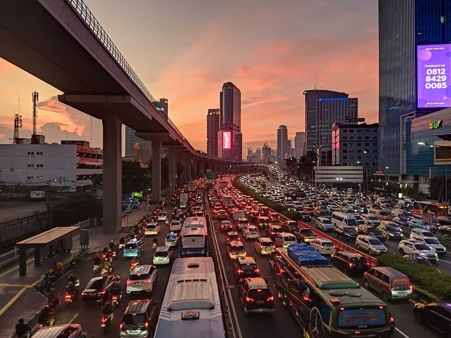 Traffic of Jakarta 