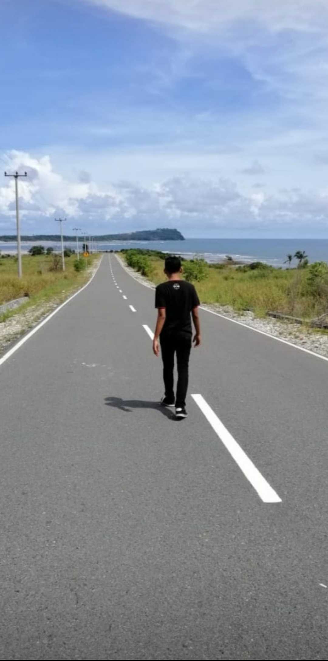 Jalan di pengadah