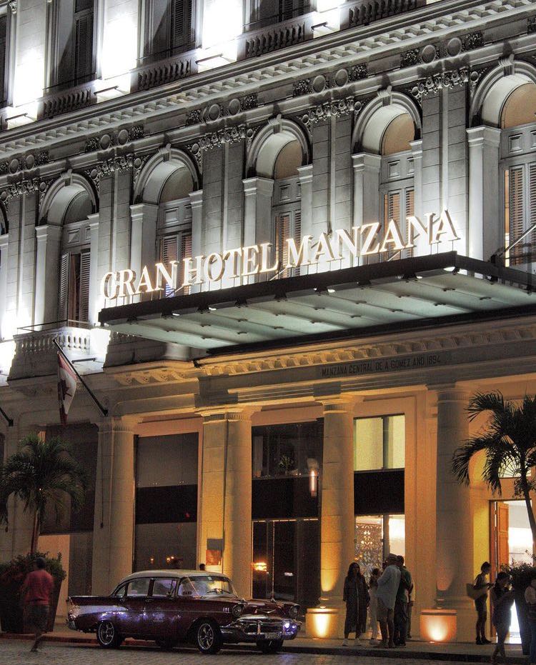 🇨🇺 Gran hotel manzana ubicado en La Habana-Cuba 