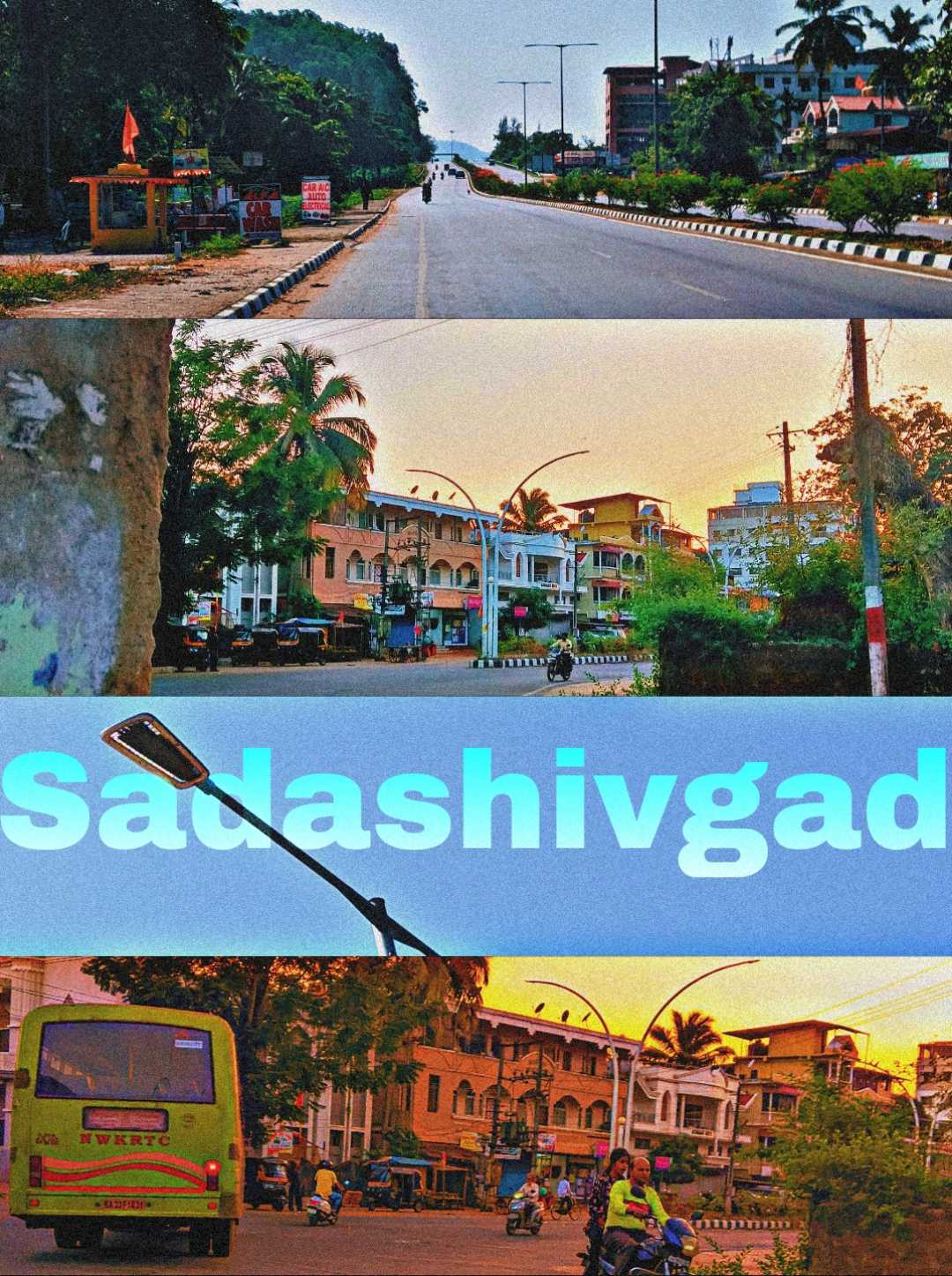 Our small village named Sadashivgad, Karwar 