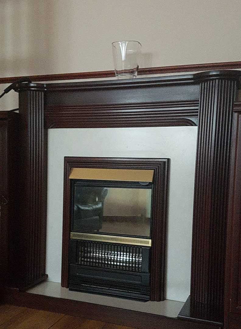 Too warm for fireplaces now