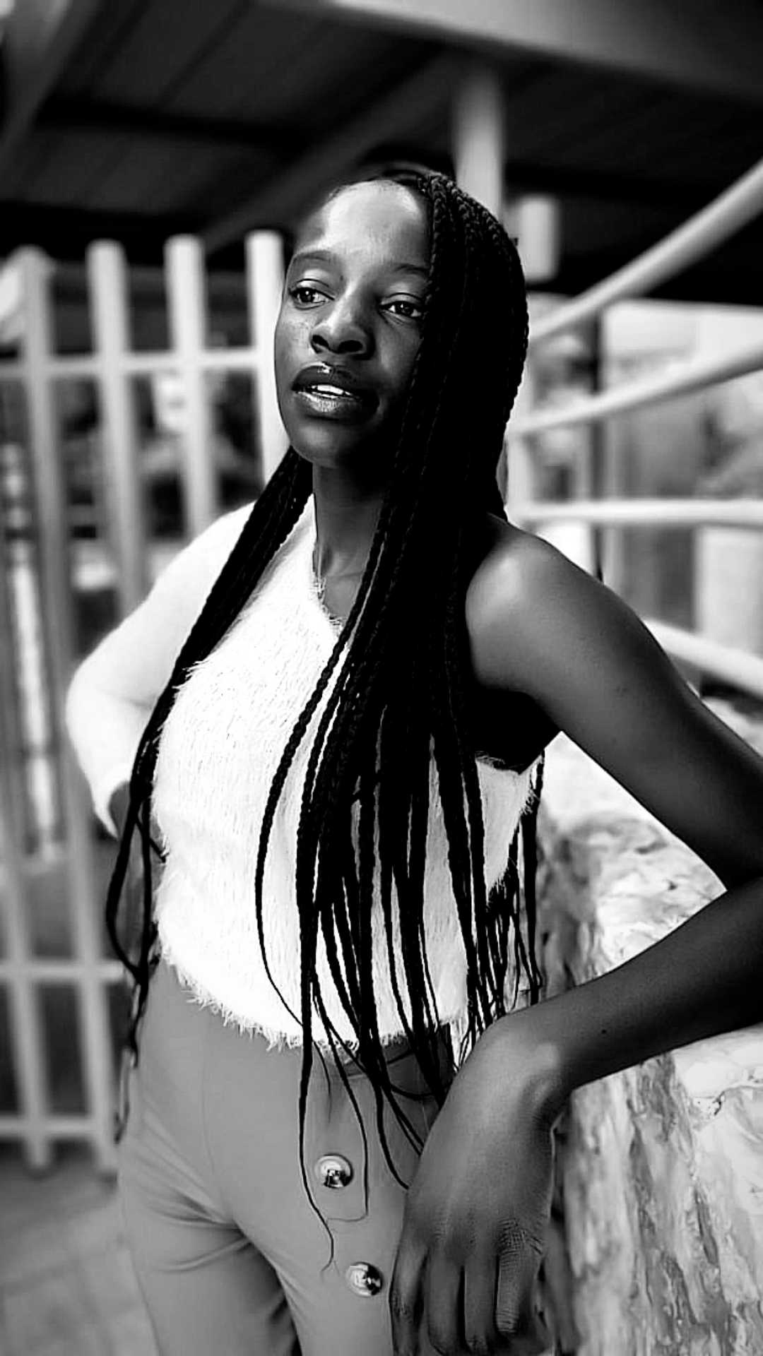 The black portrait