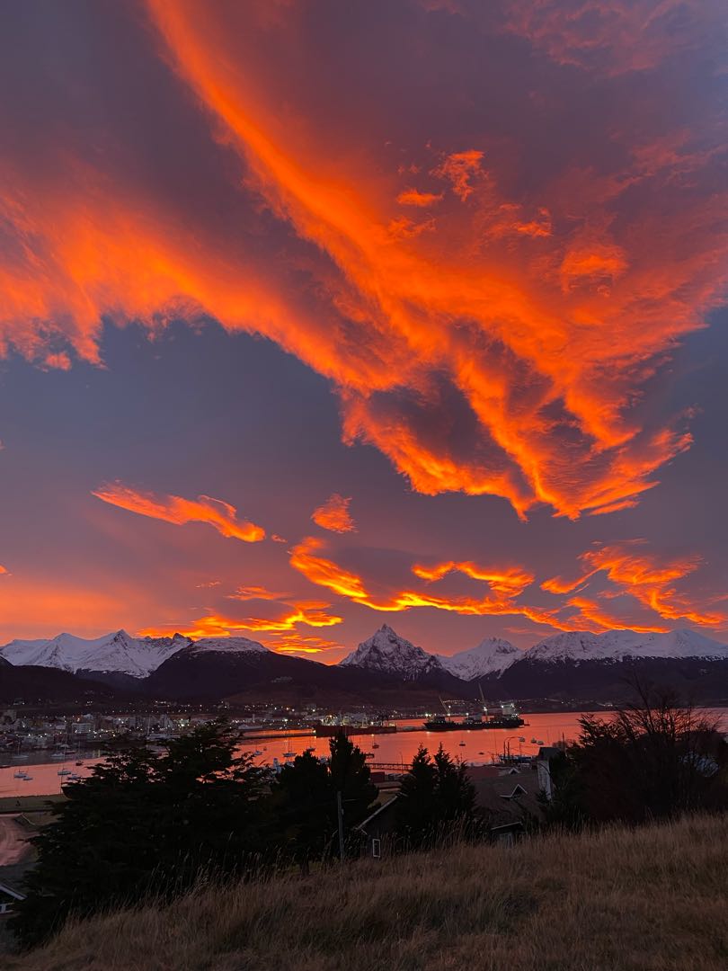 Amanece en Ushuaia!!!