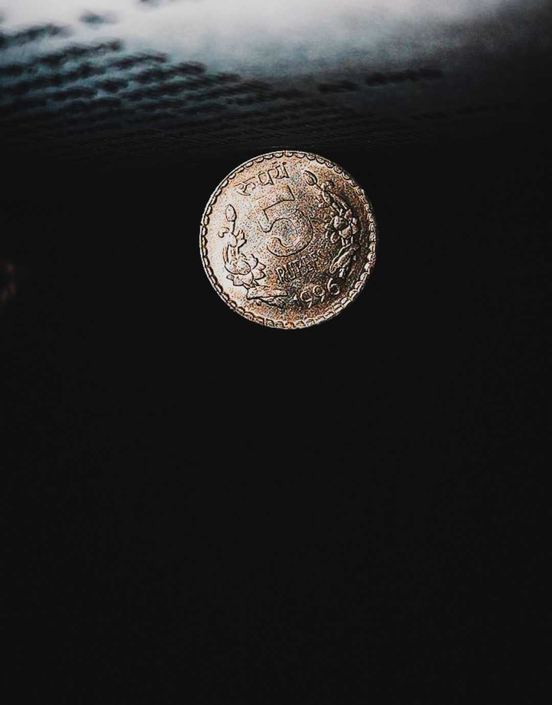 5 rupee coin🕊️