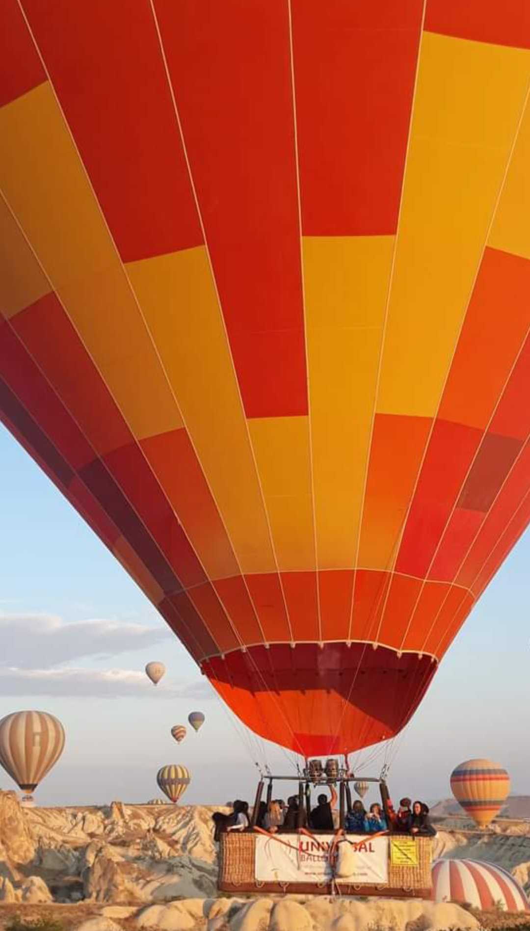 balloon flight in Cappadocia
