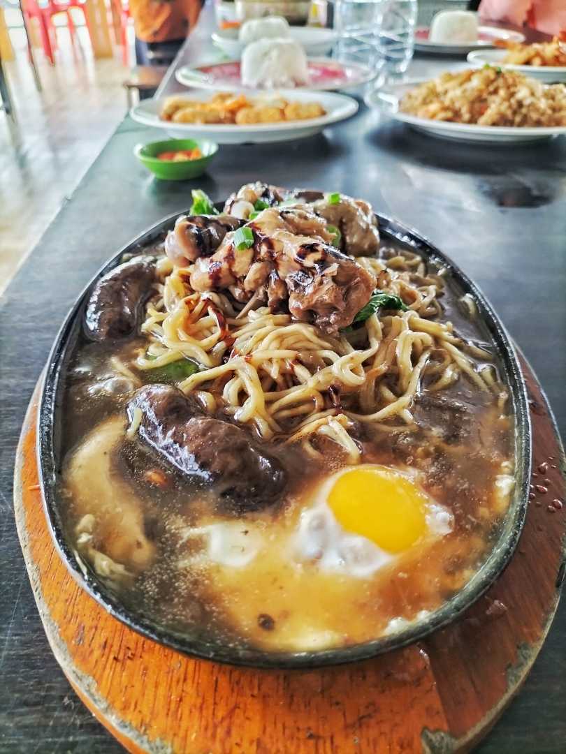 Mie Hotplate Ayam Jamur