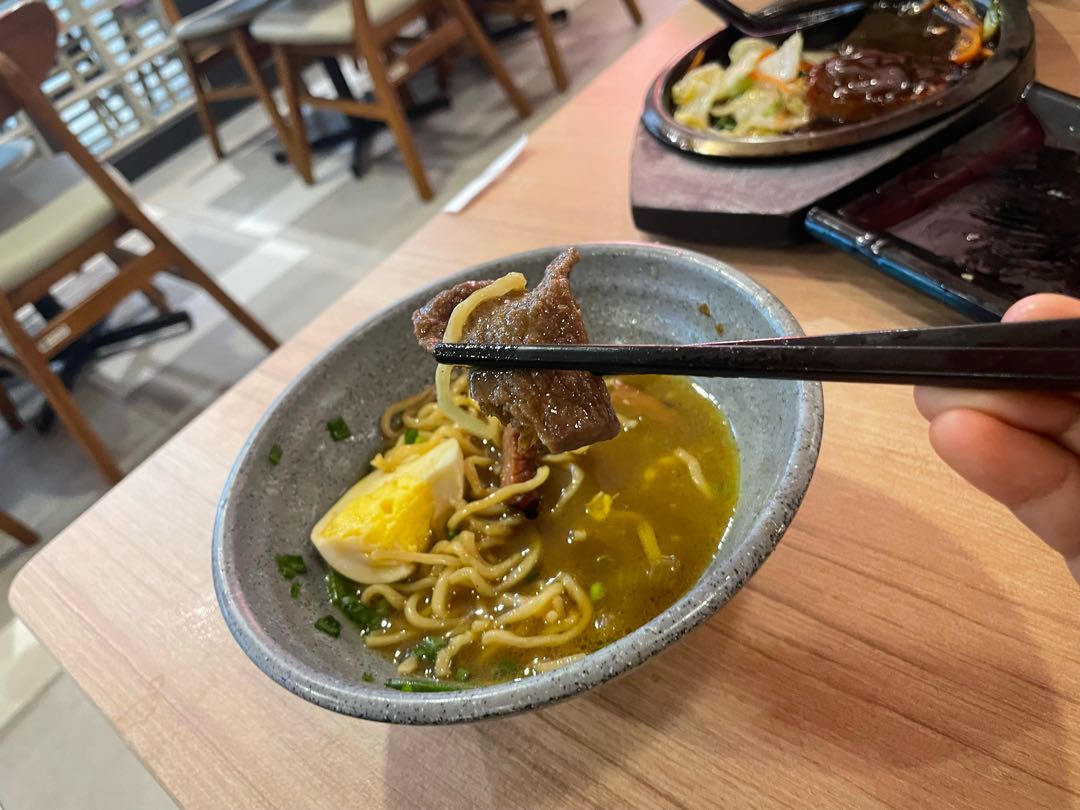 Ramen beef