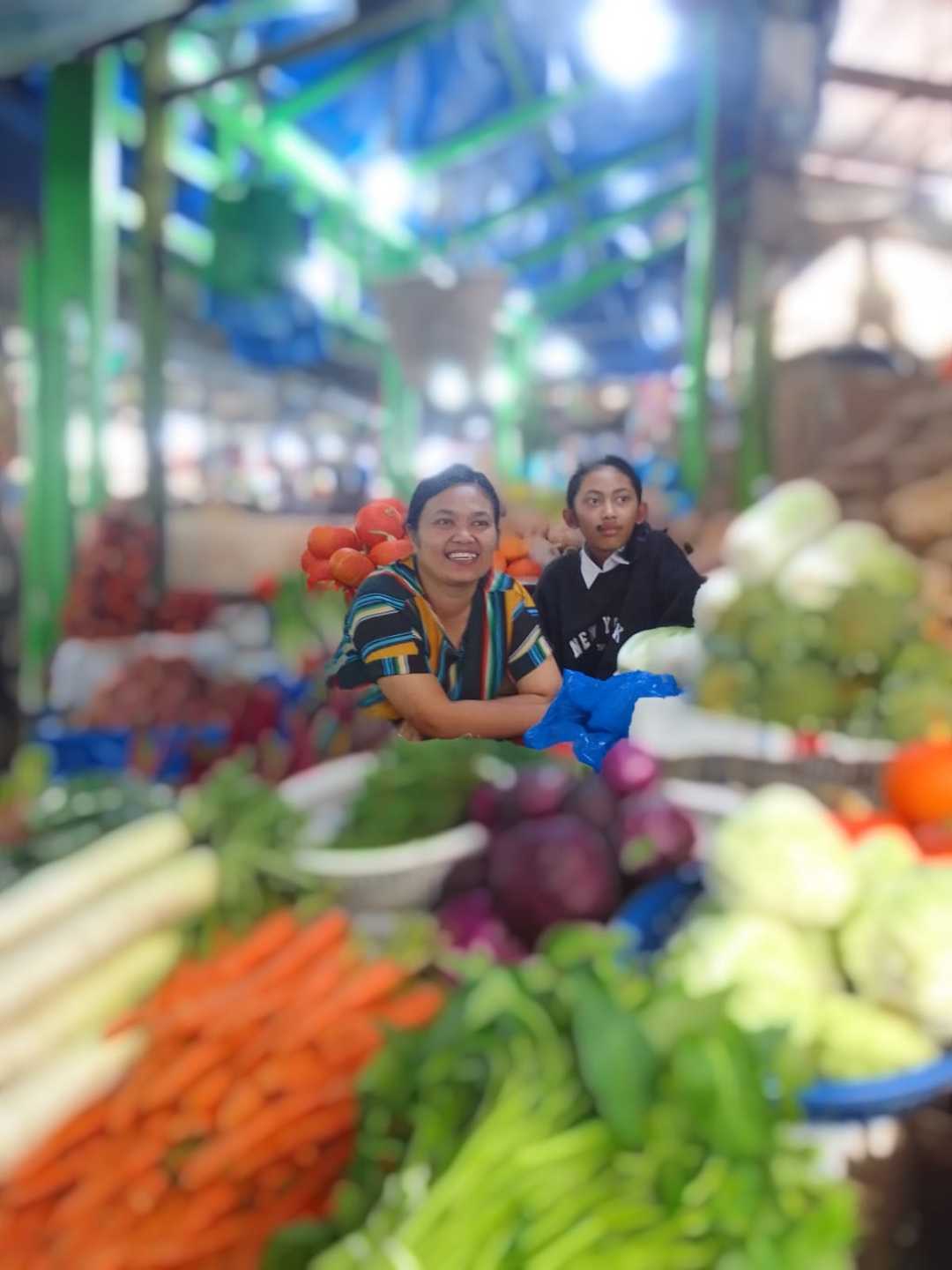 fruits market in Brastagi