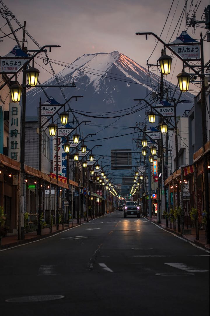 Night vibes of Honcho Street Japan