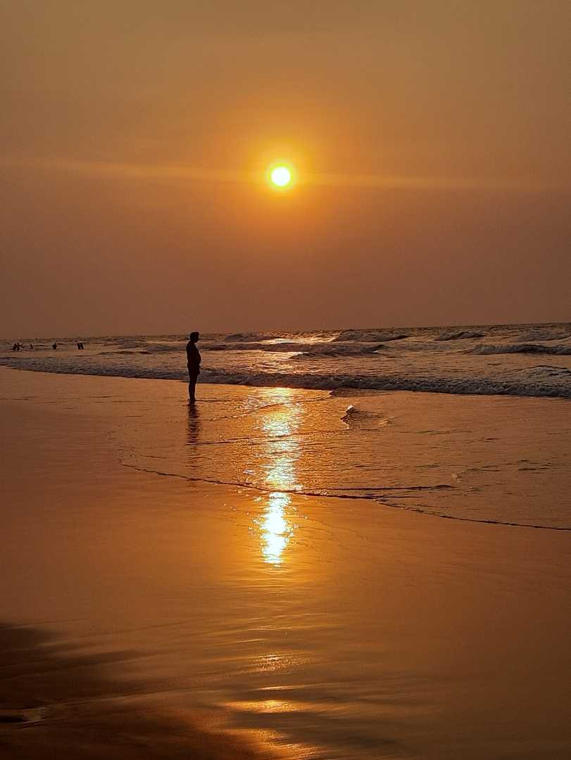 Puri beach 🏖️  🌞Sunrise🌞