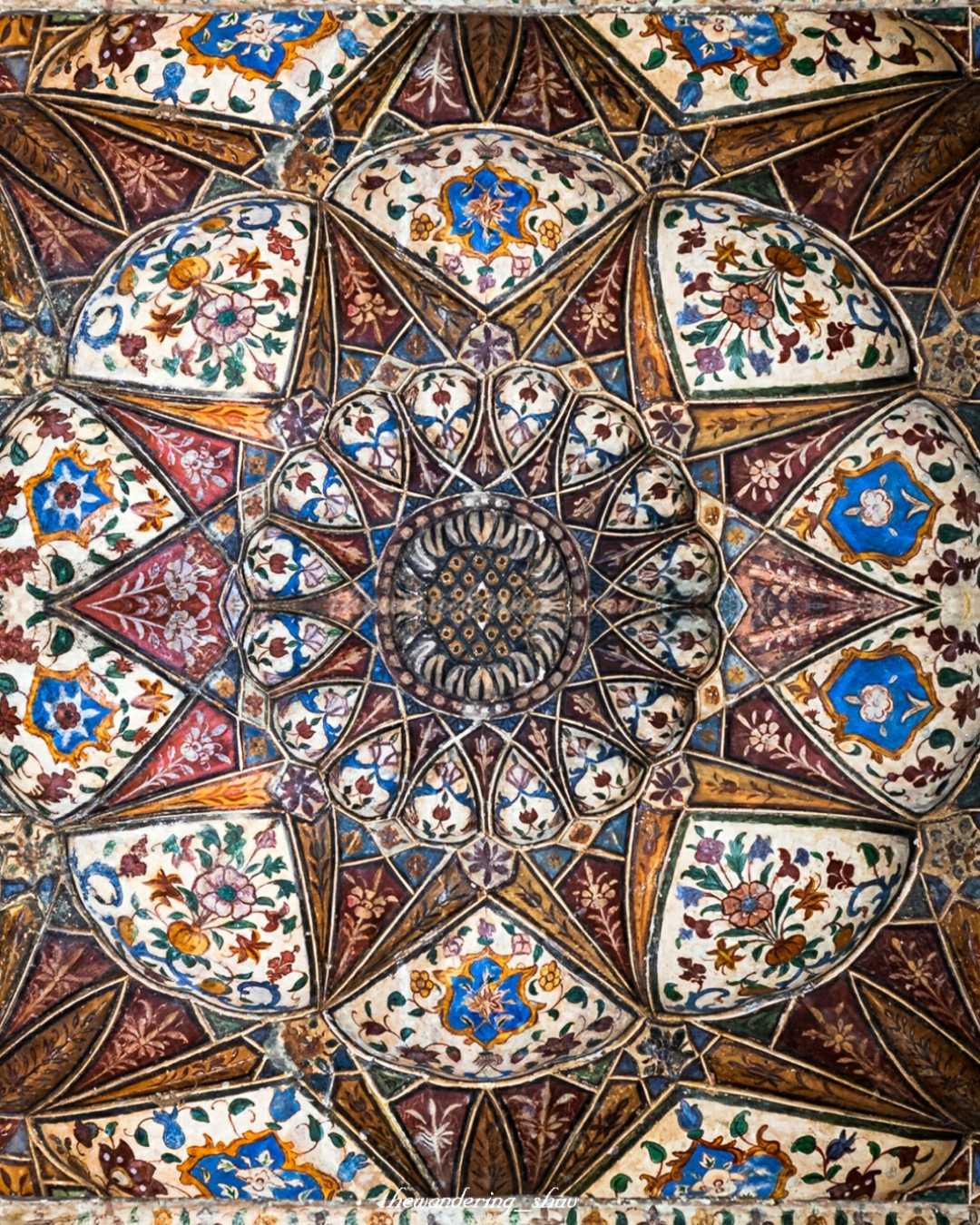 The mirrored mural