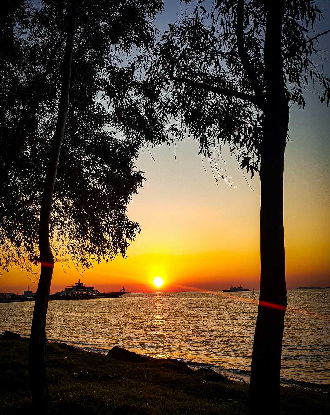 Yalova da gün batımı