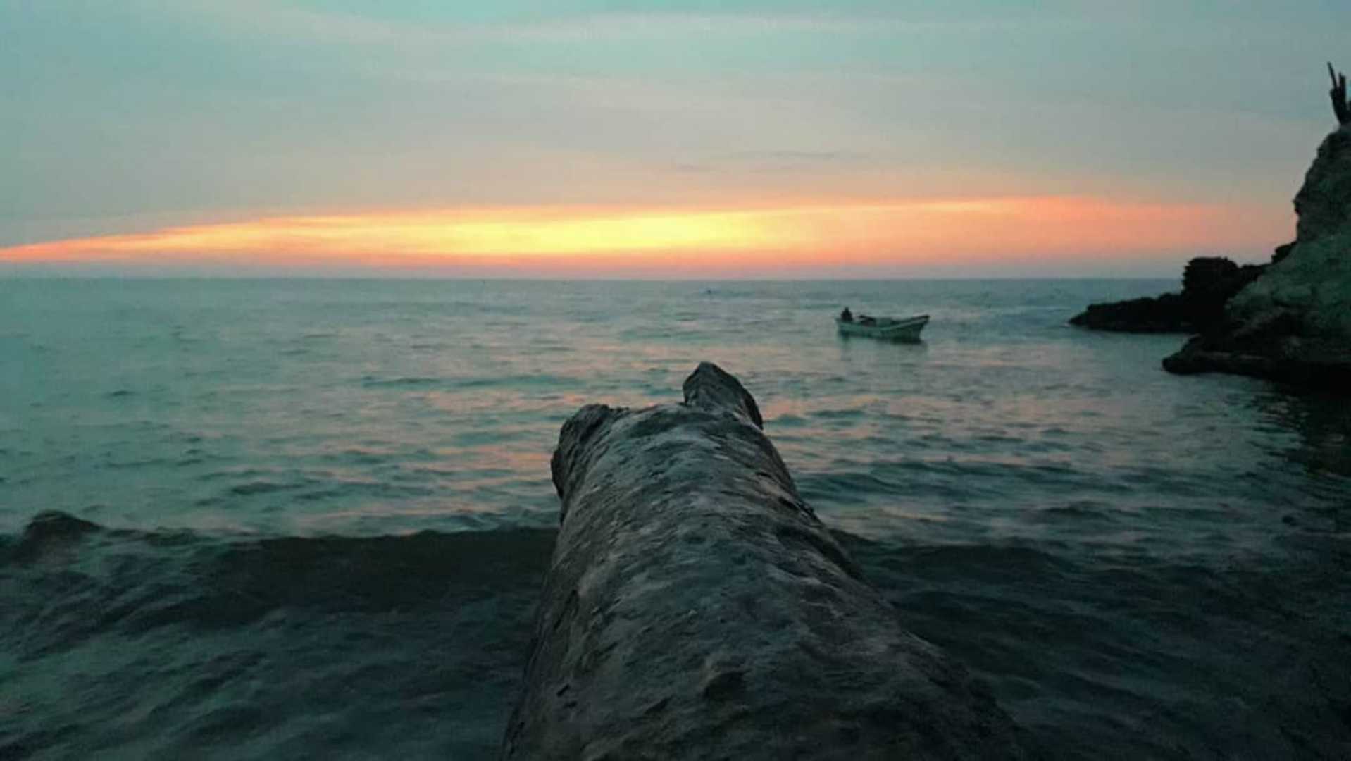 Atardecer entre cañones.
