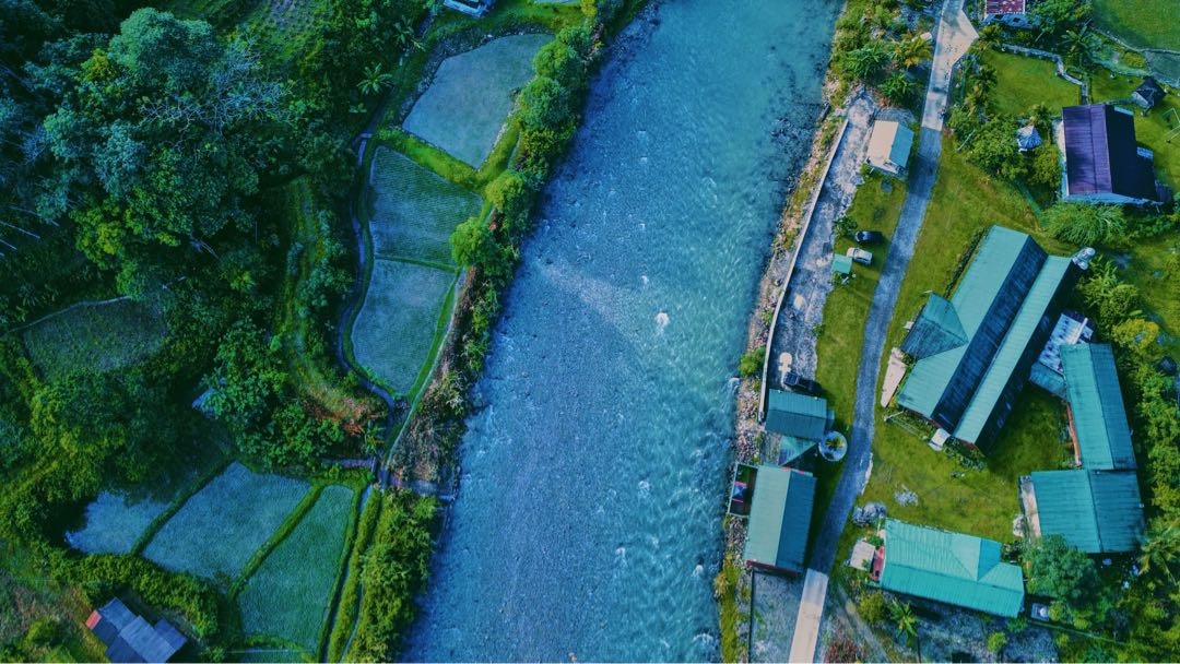 Drone view: Tambatuon Homestead