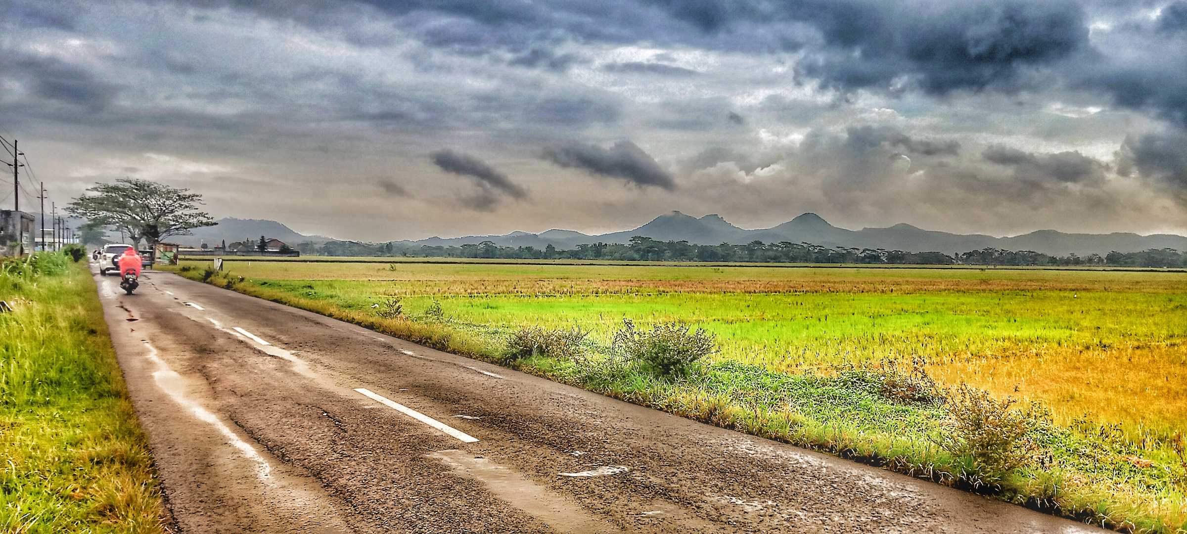 Jalan paska hujan
